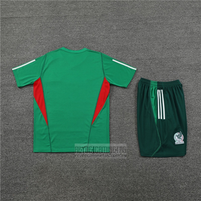 Chandal del Mexico Manga Corta 2023-2024 Verde - Pantalon Corto